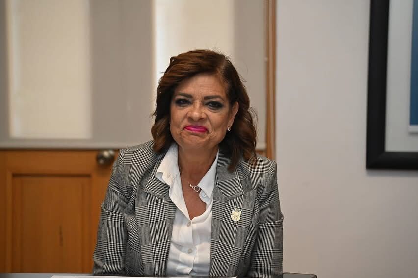 Avanzan trabajos de retiro de material en la carretera estatal 100 tras deslave: Sonia Carrillo Rosillo