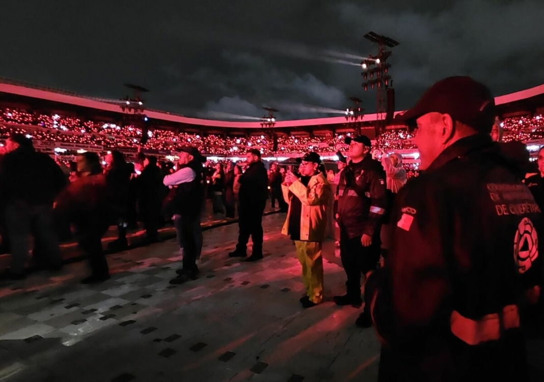 Oficial Mayor del Estado de Querétaro aclara responsabilidad sobre cuidado de la cancha en conciertos