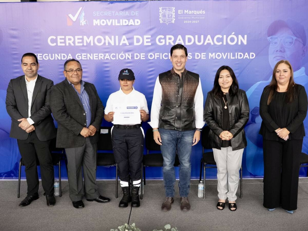 El Marqués fortalece la movilidad con 21 nuevos oficiales capacitados