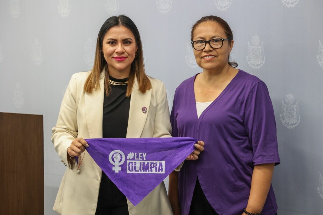En el Poder Legislativo, Olimpia Coral Melo dio a conocer 