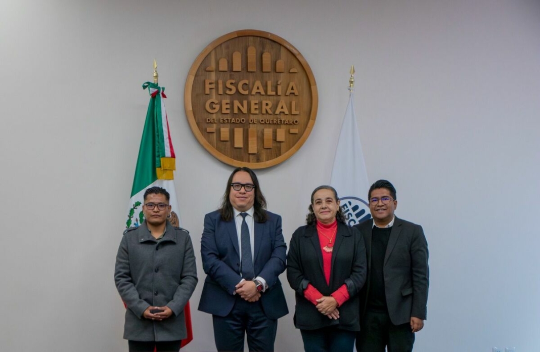 Fiscal de Querétaro se reúne con presidenta estatal de Morena