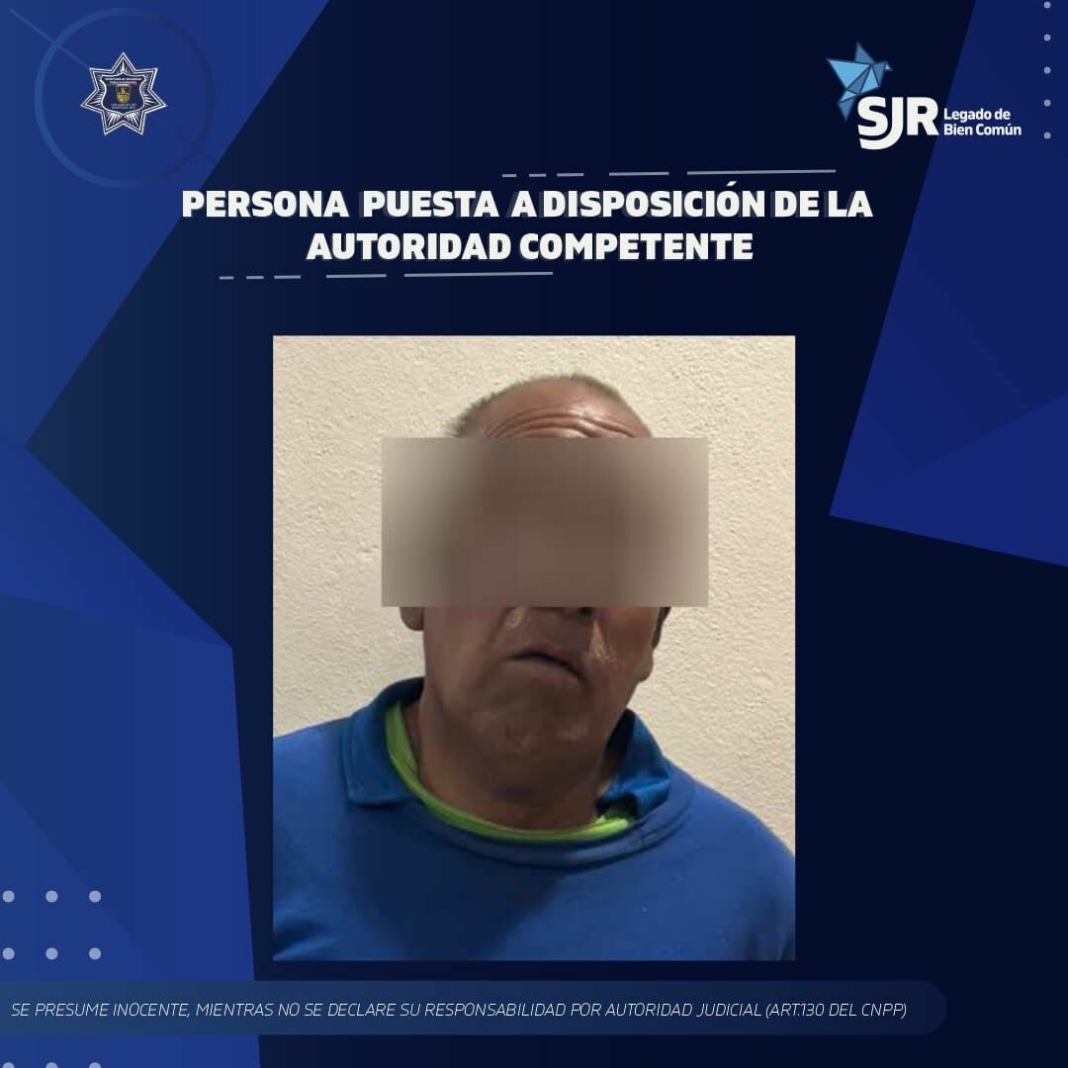 Detenido por abuso sexual en San Juan del Río