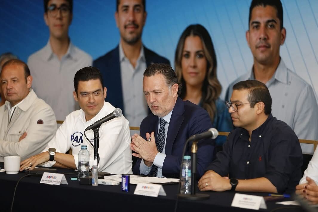 Mauricio Kuri destaca reunion con el dirigente nacional del PAN resultados favorables para Querétaro