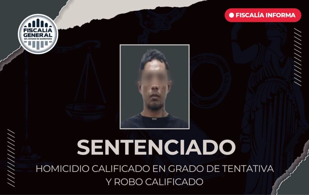 Sentenciado “El tiburón” a 43 años de prisión por homicidio en grado de tentativa y robo calificado Borrador automático