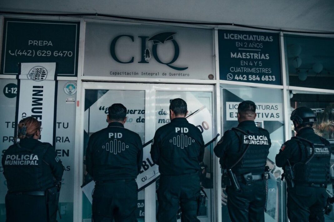 Sinergia por Querétaro realiza cateo en supuesta institución educativa por presunto fraude Borrador automático