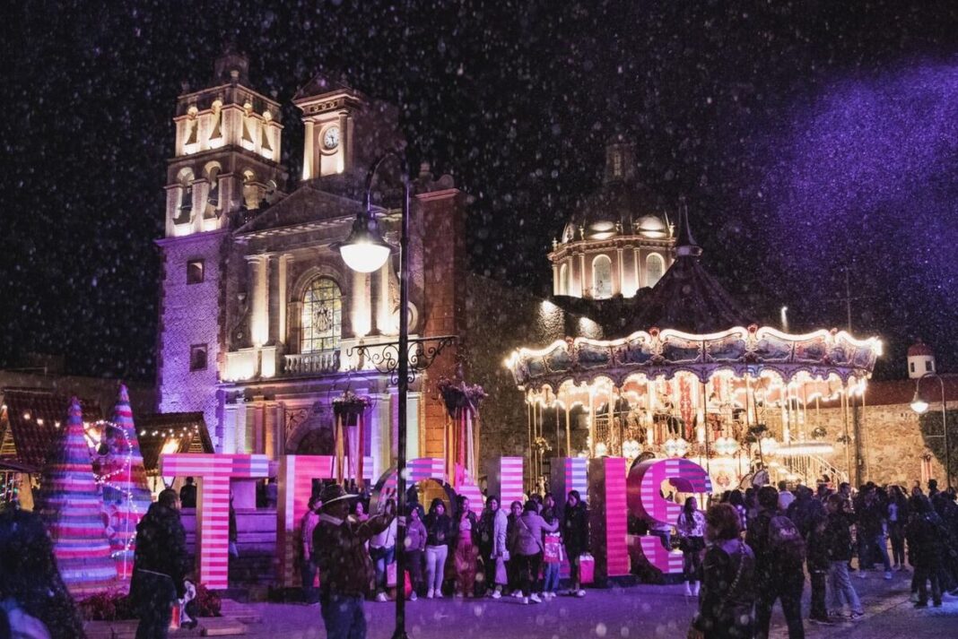 TODO UN ÉXITO LA PRIMER SEMANA DE LA VILLA NAVIDEÑA EN TEQUISQUIAPAN