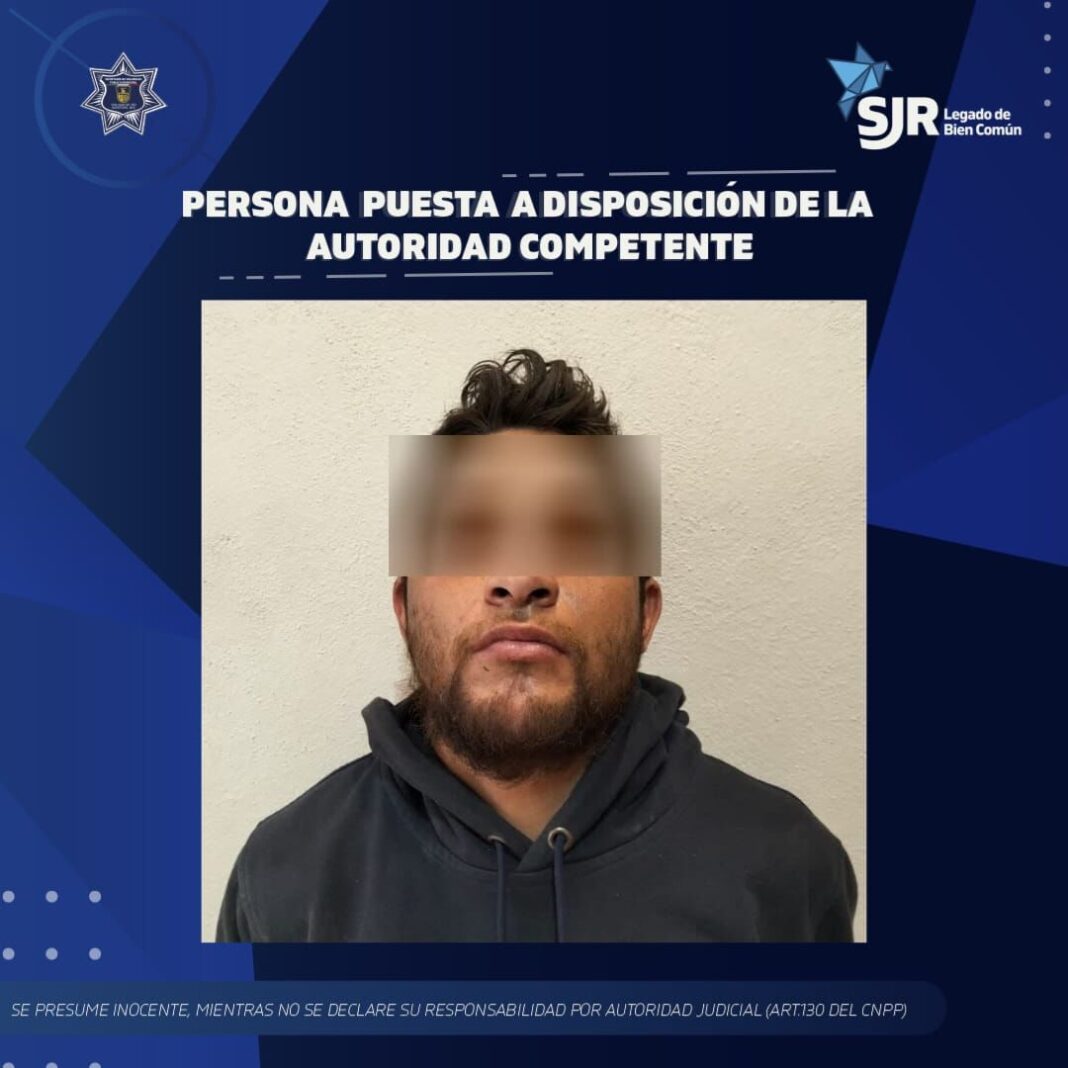 SSPM-SJR detiene a una persona por delitos contra la salud