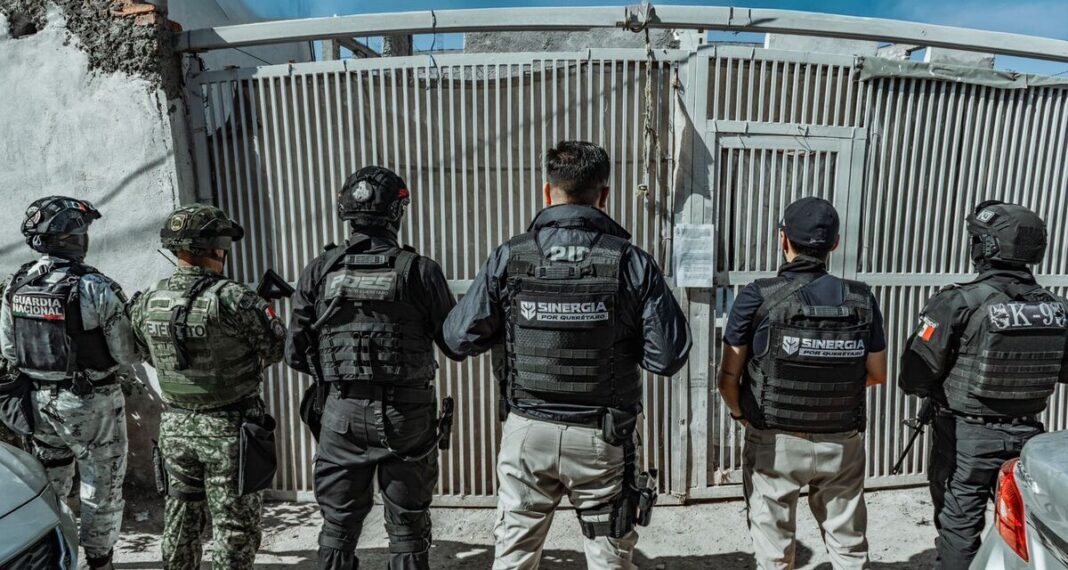 Sinergia por Queretaro logra la detención de cinco personas tras cateos simultáneos en la capital Borrador automático