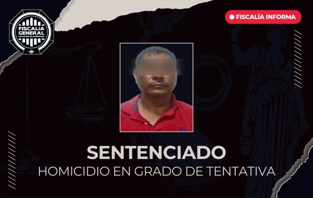 Sentenciado Erik “N” por homicidio en grado de tentativa en El Marqués Borrador automático