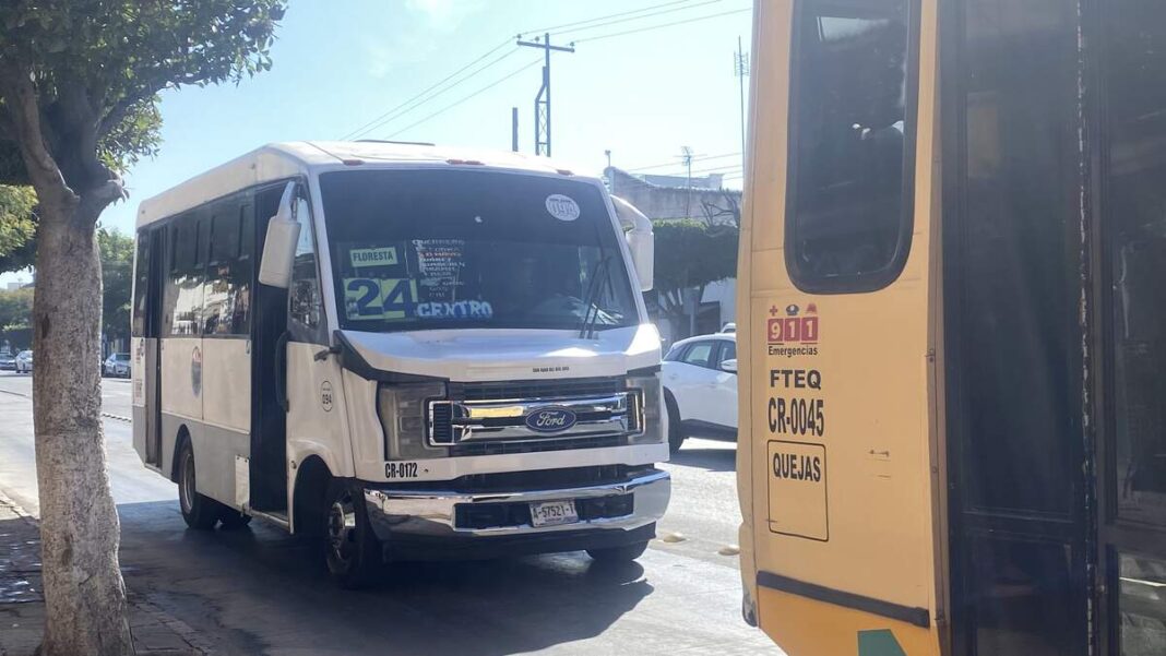 AMEQ niega autorización de aumento en tarifas del transporte público en Querétaro