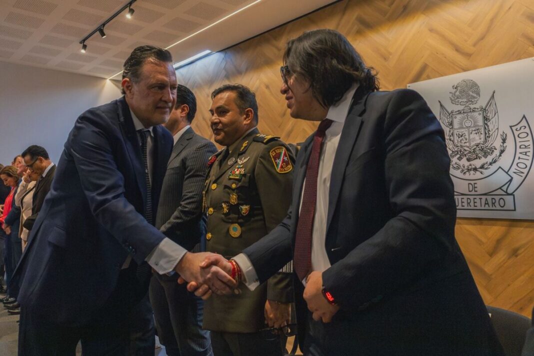 Rinden protesta nuevo Consejo Directivo del Colegio de Notarios; destacan resultados de estrategia de seguridad en Querétaro Borrador automático