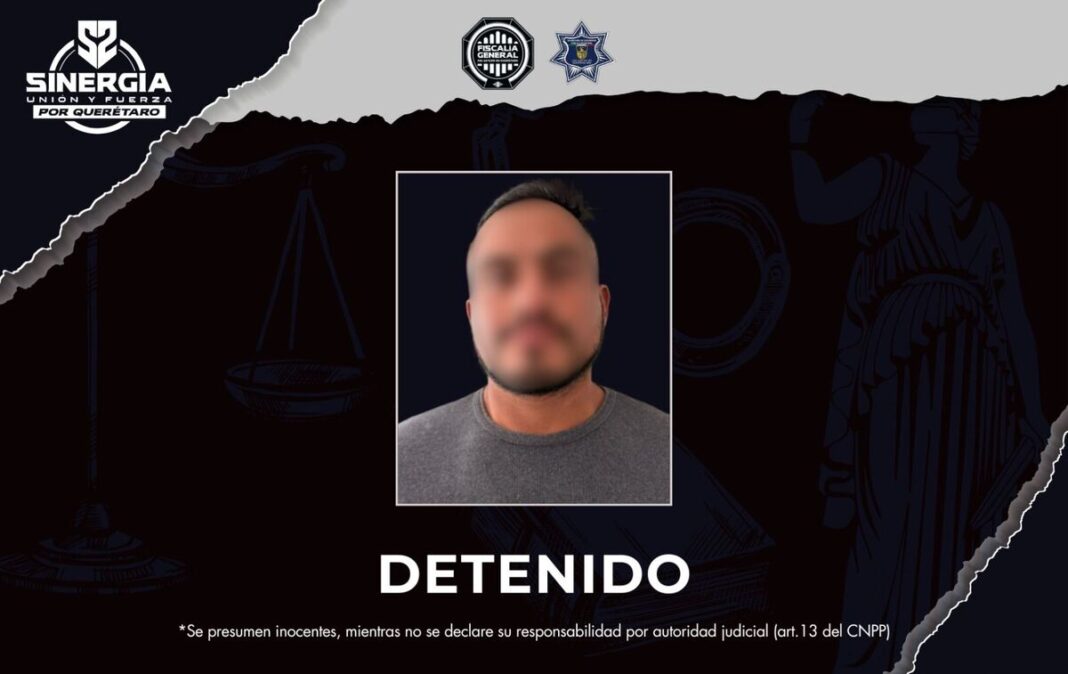 Detenido por violencia familiar tras cateos de Sinergia en San Juan del Río Borrador automático