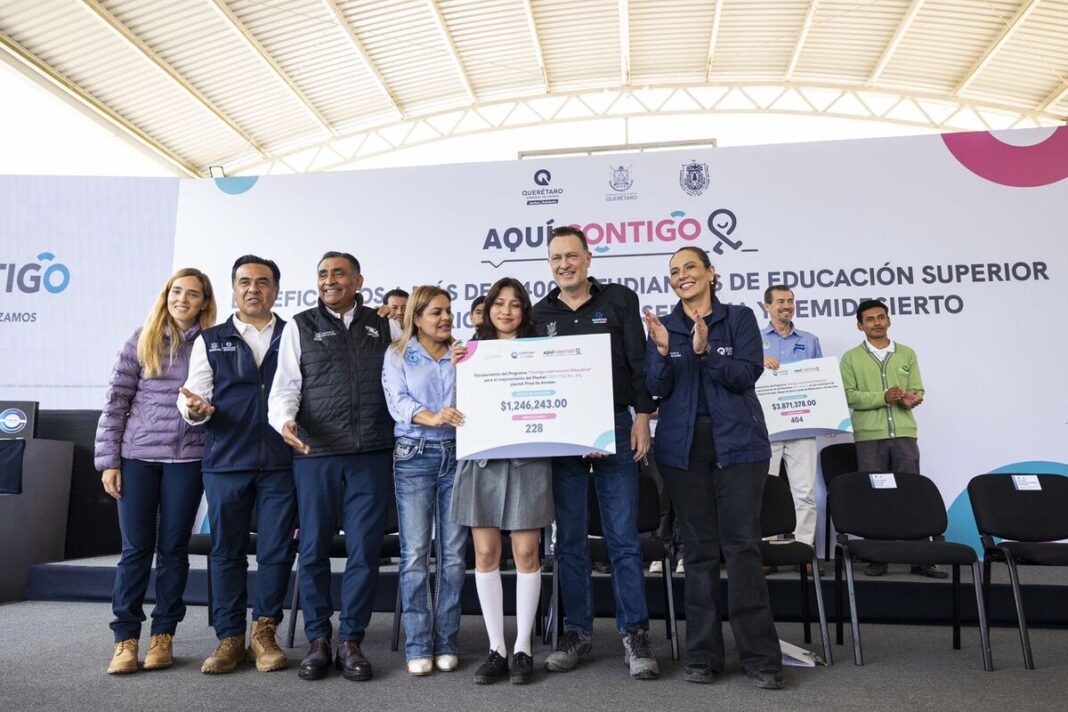 Entregan autoridades equipamiento del programa Contigo Intervención Educativa para la Sierra Gorda Entregan autoridades equipamiento del programa Contigo Intervención Educativa para la Sierra Gorda