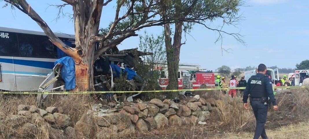 Saldo de nueve personas fallecidas tras accidente en la carretera estatal 310, en Amealco Borrador automático