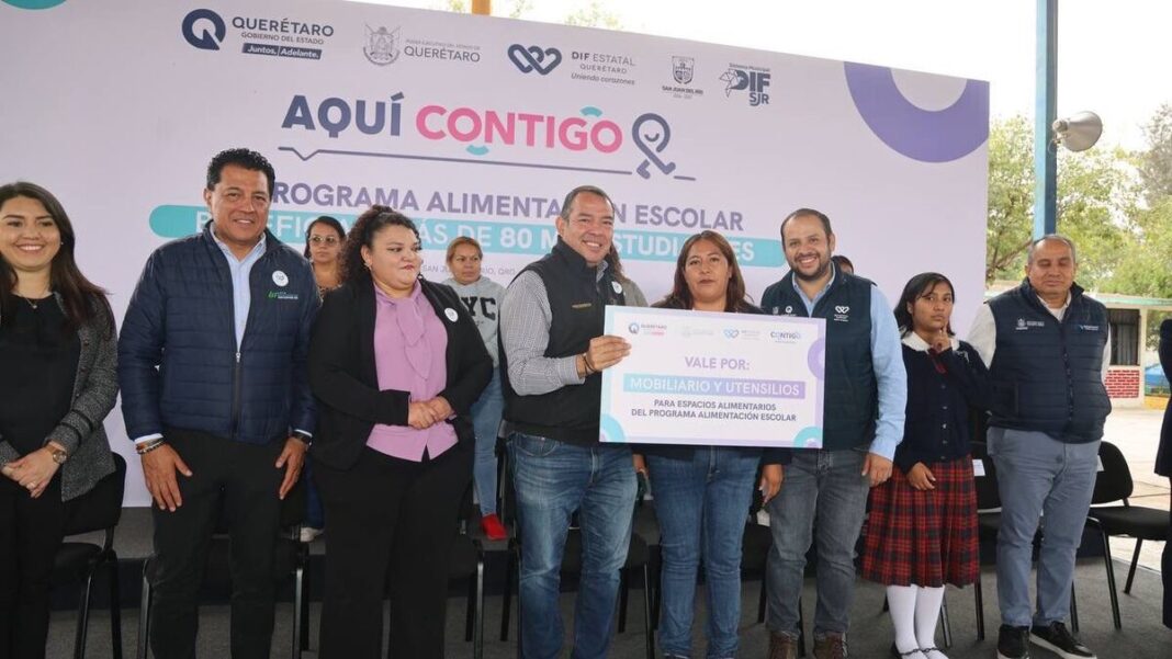 Entrega SEDIF mobiliario y utensilios para espacios alimentarios en San Juan del Río Borrador automático