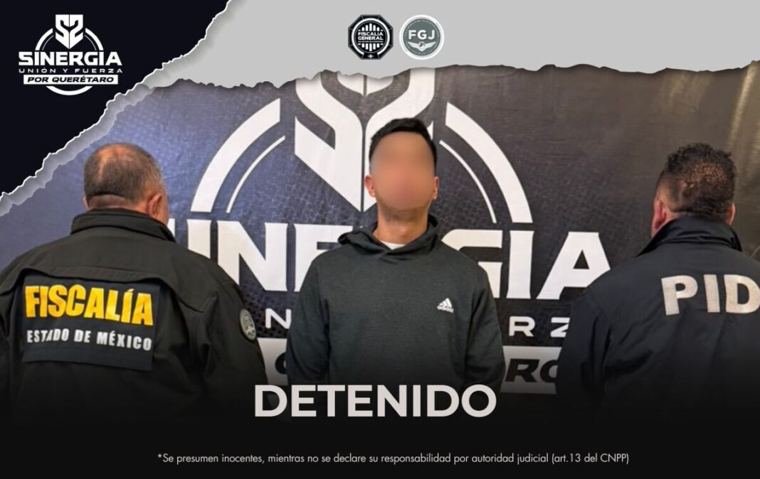 Sinergia detiene en aeropuerto a Diego David “N” requerido en el Estado de México Borrador automático