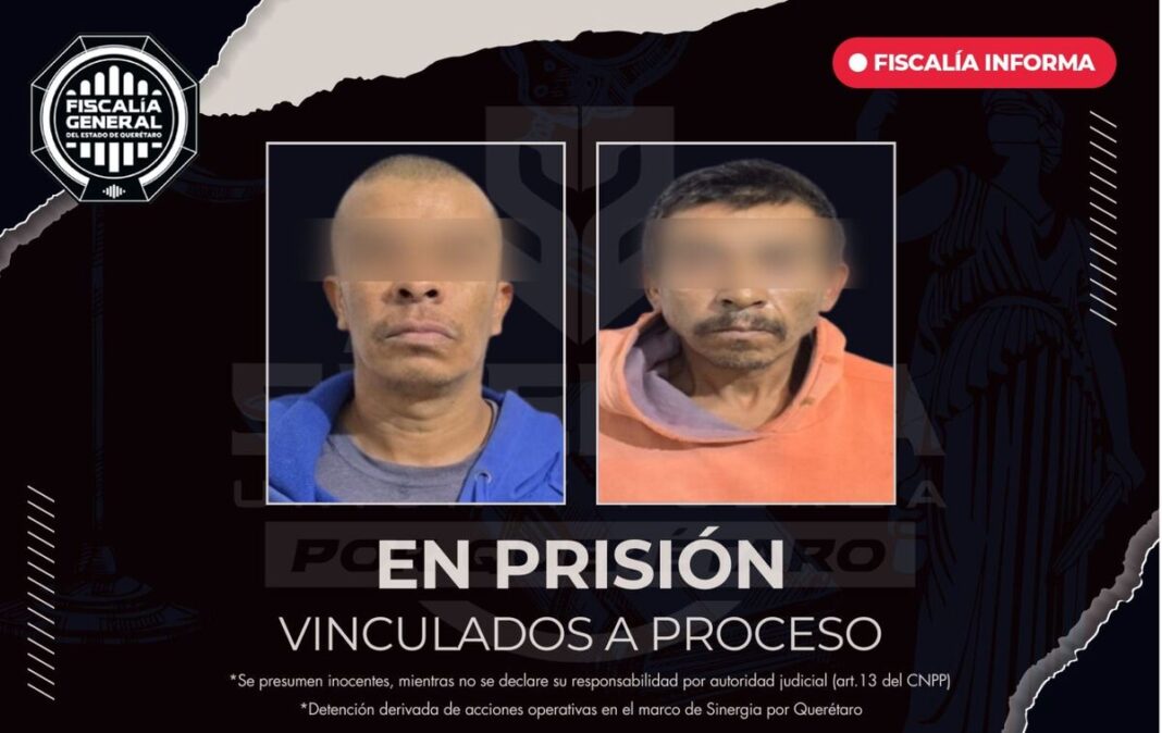 Dos hombres en prisión por lesiones calificadas en Corregidora Borrador automático